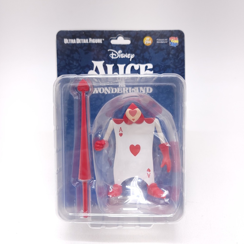 Medicom Toy Disney Alice in Wonderland UDF 294 Ace of Hearts Card Soldier Figure